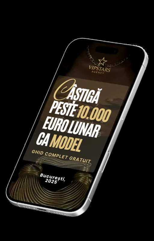 Mesaj VIPStars despre venituri ca model online